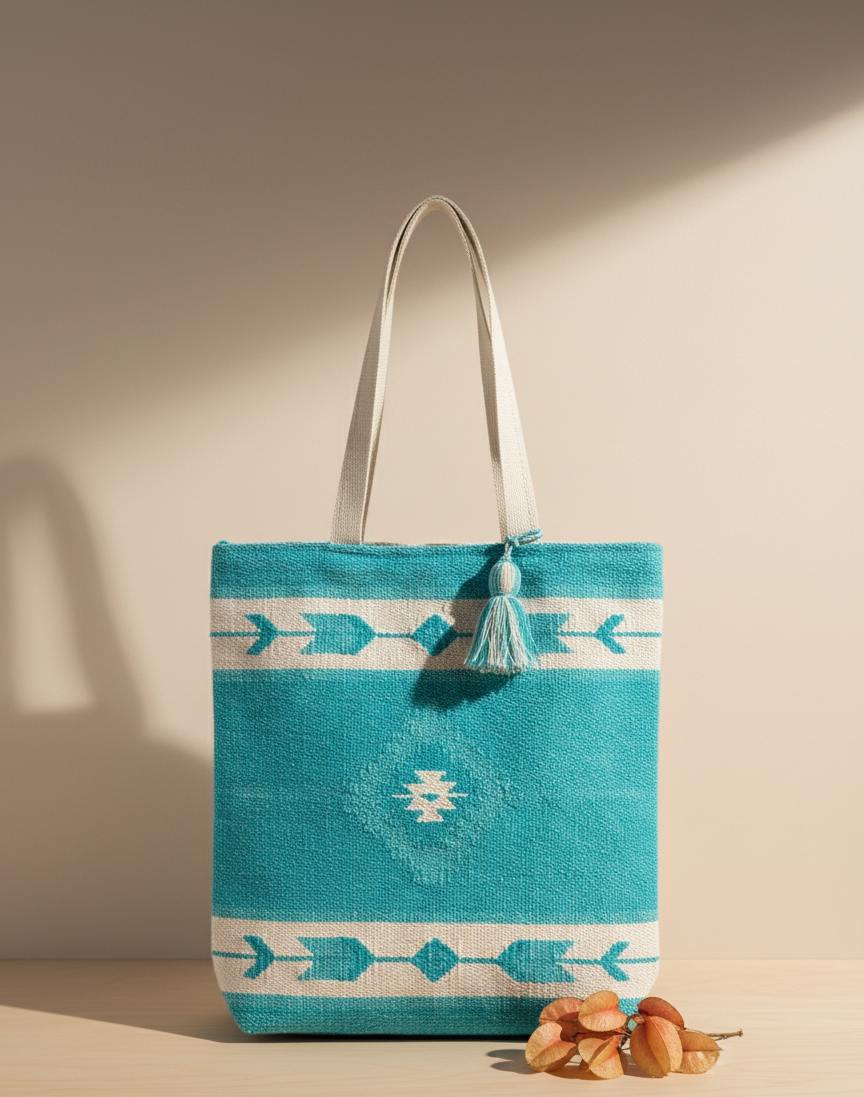 The Turquoise Trail Tote