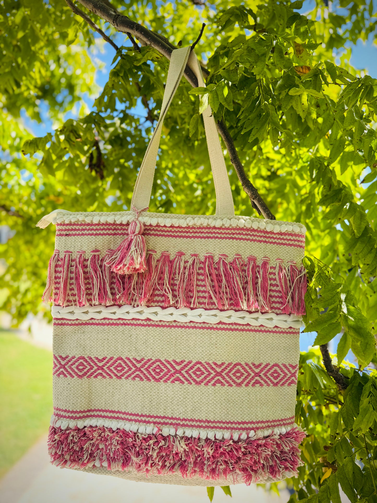 Rosy Thread Tote